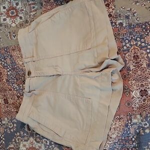 Women's khaki shorts